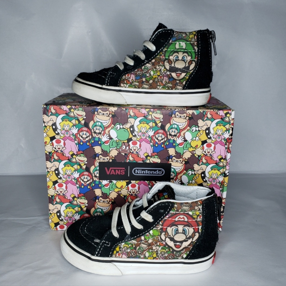 Toddler Nintendo x Vans SK8-Hi Zip